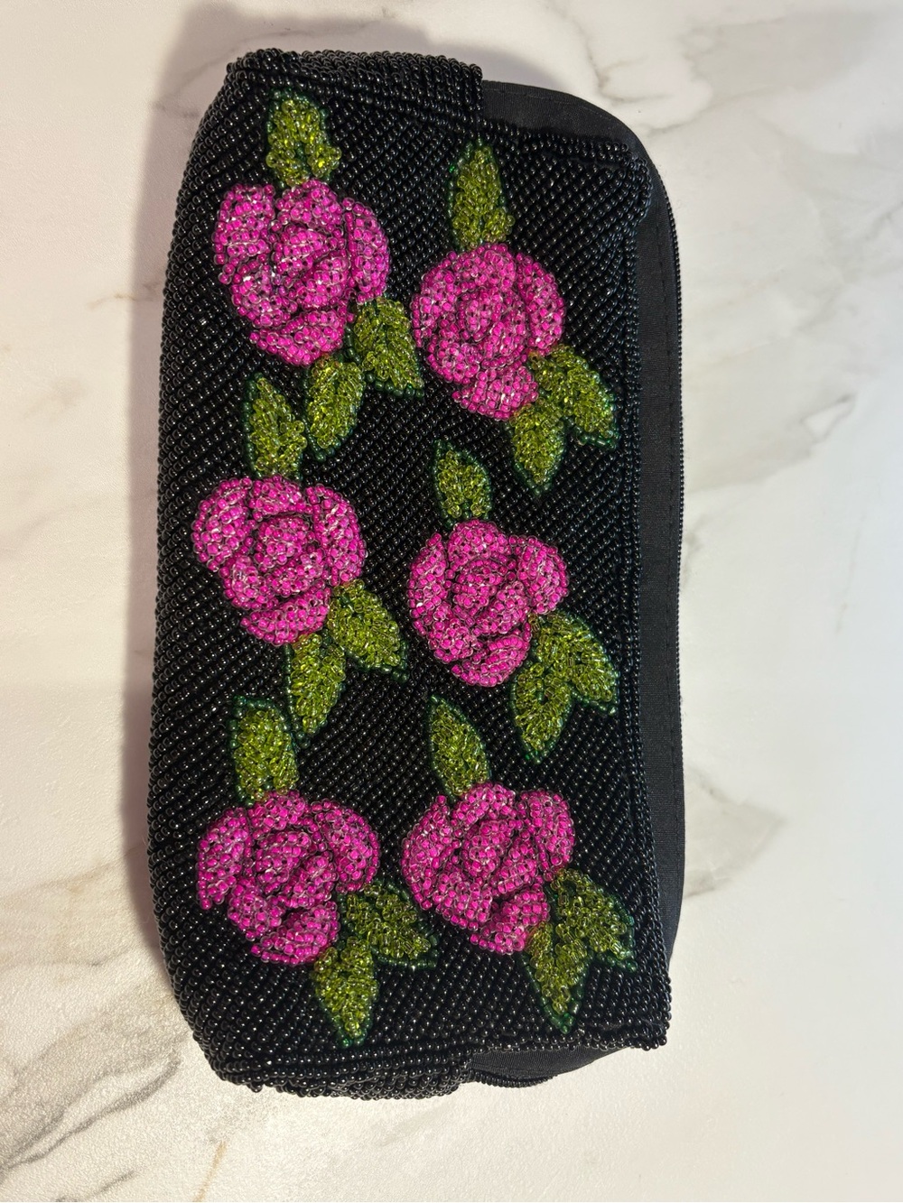 FAO Schwartz Barbie Glamour Collection Shoulder Bag and Matching Beaded Pouch - Picture 9 of 12